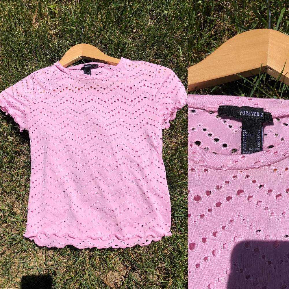 Pink top